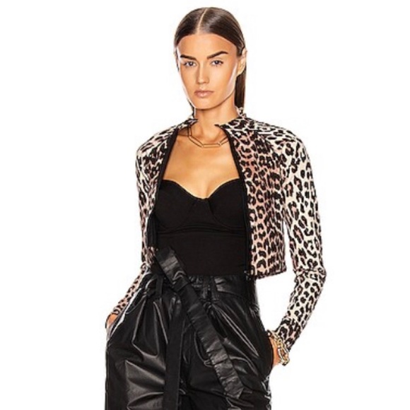 Ganni Tops - GANNI LEOPARD PRINT TOP OR JACKET 🌺IN STORES🌺 SIZE EU 44